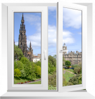 Пластиковое окно из профиля Edinburgh